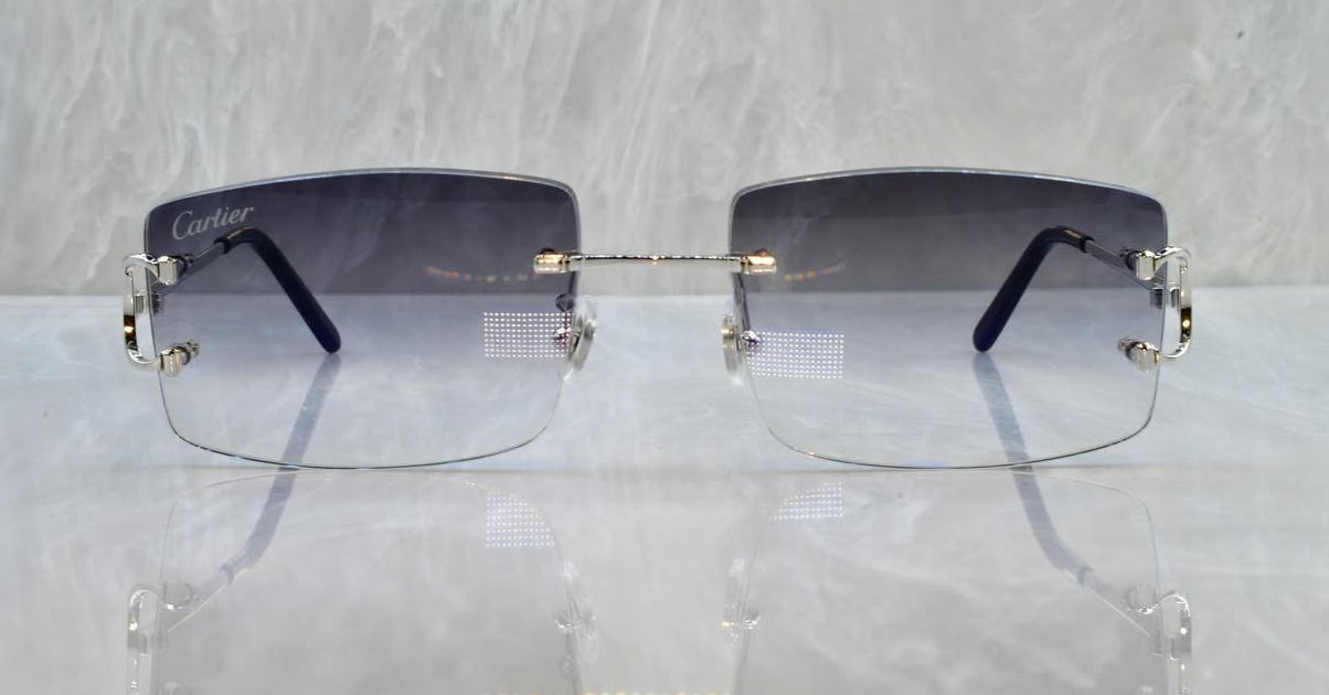 Pre-Owned Cartier C-Decor Sunglasses Black Gradient